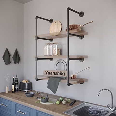 Yuanshikj 42" Industrial Wall Mount Shelf Cover