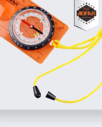 AOFAR-Orienteering-Compass-AF-5C-for-Hiking-Boy-Scout-Compass-for-Kids-Professional-Field-Compass-for-Map-ReadingNavigation-and-Survival-Lightweight-Mini-Camping-Compass
