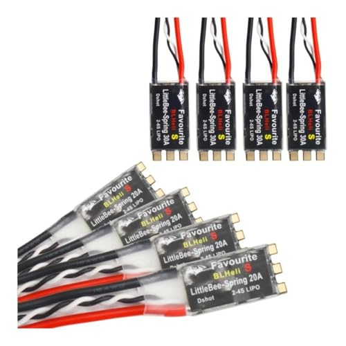 ESC 30A MultiShot DSHOT compatible 2-6S pour fluidifier le vol multirotor - 4