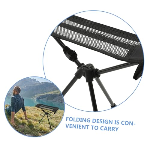 Tabouret de pliant extérieur et chaise pliante camping portable - 8
