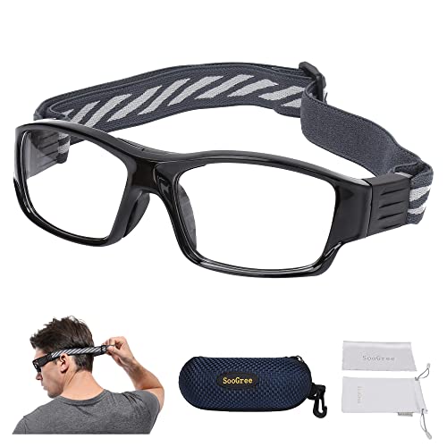 SooGree Sport Glasses Goggles Basketball Soccer Football Sports Protective Eyewear Goggles Anti...