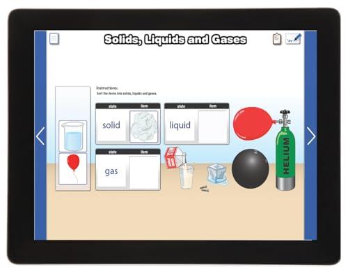 Image of NewPath All About Matter Flip Chart Set with Online Multimedia Lesson (34-3621)