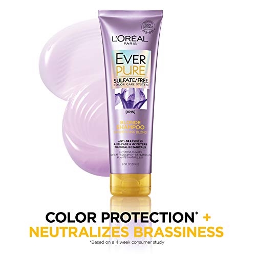 Image of L'Oreal Paris Everpure Blonde Shampoo (Purple)