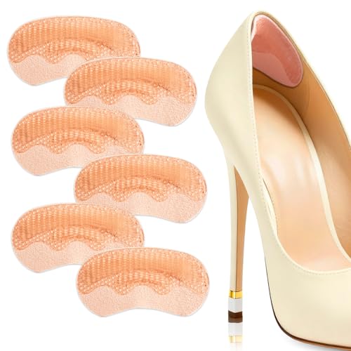 Povihome Plantillas para Talón Mujer 3 Pares Rosadas miniatura 1