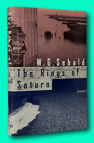 Vtg W G Sebald 1st edit/1st print The Rings of Saturn 1st Edition 1998 [Hardcover] Sebald, W. G [Hardcover] Sebald, W. G