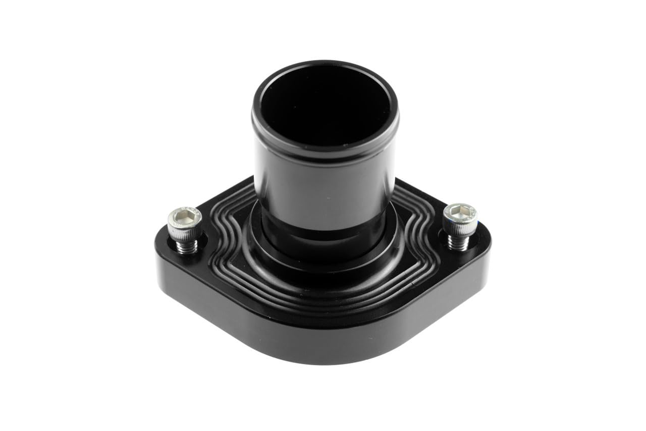 Redhorse Performance Aluminum Water Neck (Black) by Red Horse Performance – Aluminum, Black, Model 4910-347-24-2