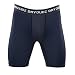 Dry Dudz Men's Compression Quick Dry Shorts Navy