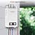 CAMPLUX 1.58 GPM Outdoor Portable Hot Water Heater with S/S Rain Cap & 1.6 GPM Water Pump Kit