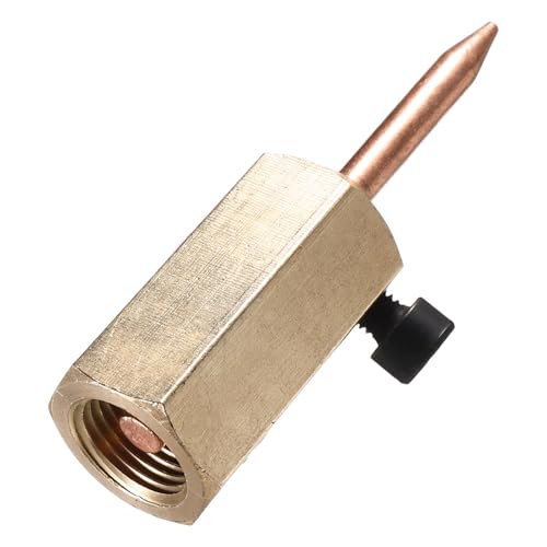 Amosfun Marteau de Soudage Électrique avec Embout en Cuivre Aiguille de Soudure pour Réparation Carrosserie Automobile Outil de Restauration de Panneaux Baguettes de Soudage à L'Arc pour