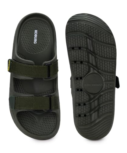 Image of KOBURG Nexa Pro Sandals for Men| Durable| Lightweight| Daily|Stylish l Comfortable|Antiskid|Easy to Clean Sandals| Extra Soft Slide|EVA Sole KS-264
