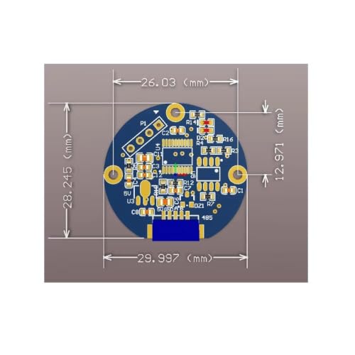 Encodeur magnétique MT6816 16 bits haute précision avec liaison robuste RS485