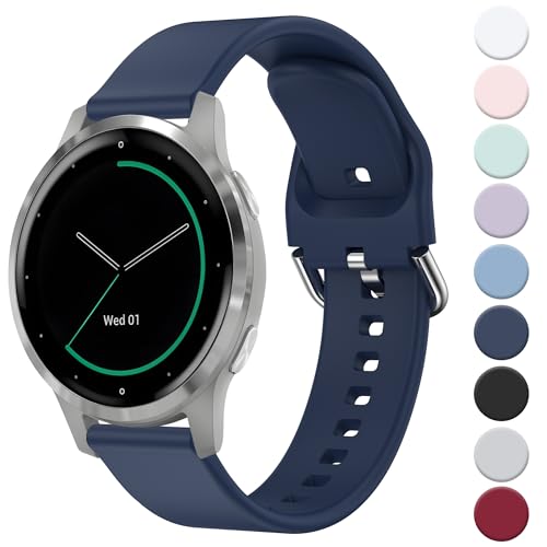 Image of Tobfit 18mm Silicone Watch Strap Compatible for Titan, Timex, Casio, Sonata,HMT etc,Quick Release Sport Loop Colorful Strap