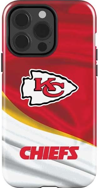 Skinit Impact Phone Case Compatible with iPhone 15 Pro - Officially Licensed NFL Kansas City Chiefs Design