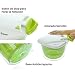 Twinzee Centrifugadora Lechuga 5L - Con Rejilla de Evacuación de Agua y...