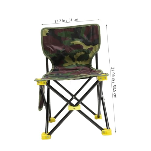 Chaise de pliante compacte pour camping extérieur noire en alu - 4