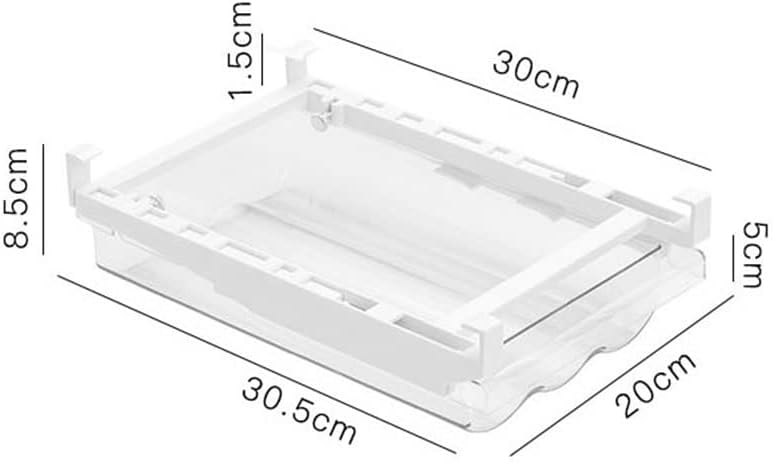 Clear Egg Holder for Fridge Kitchen Storage Containers Fridge Organizer Drawer Egg Rolling Egg Carton (Color : A) (A)