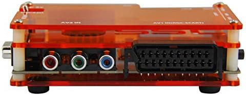 TOOGOO Ossc Hdmi Converter Kit for Retro Game Console 1 2/ One 360/Atari Series/Dreamcast/Sega Series and So On(EU Plug) Orange