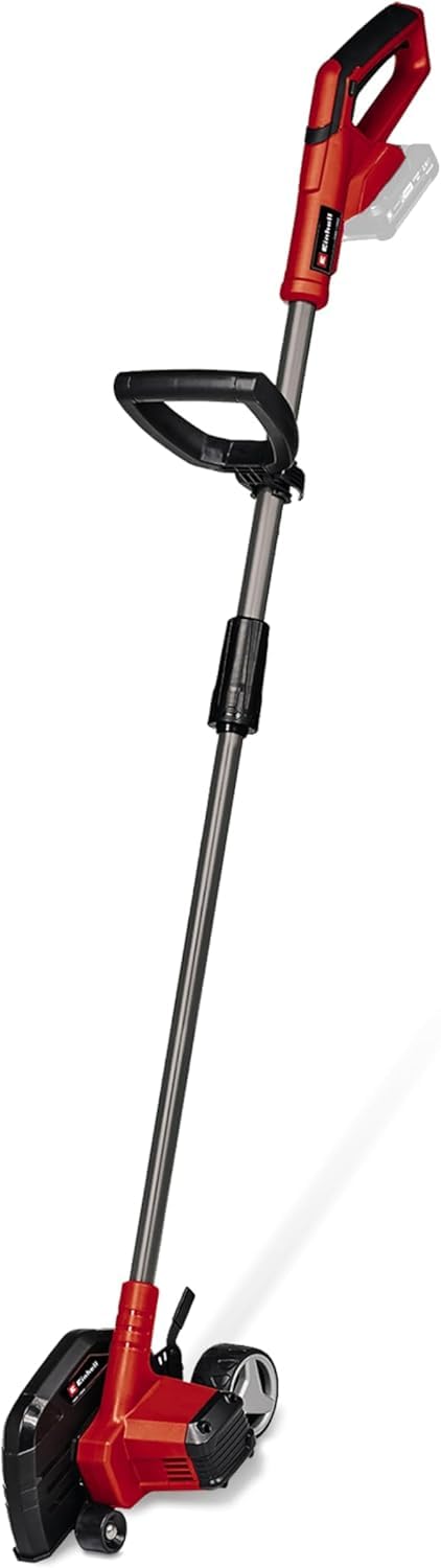 Einhell Power X-Change Cordless Lawn Edger - 18V, Lightweight Battery Grass Trimmer, 19cm Cutting Length, 3 Cutting Depths - GE-LE 18/190 Li Solo Electric Lawn Edging Tool (Battery Not Included)