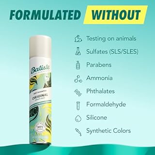 Batiste Dry Shampoo, Original Fragrance Classic Clean, Refresh Hair and Absorb Oil Between Washes, Waterless Shampoo for Added Hair Texture and Body, 5.71 oz