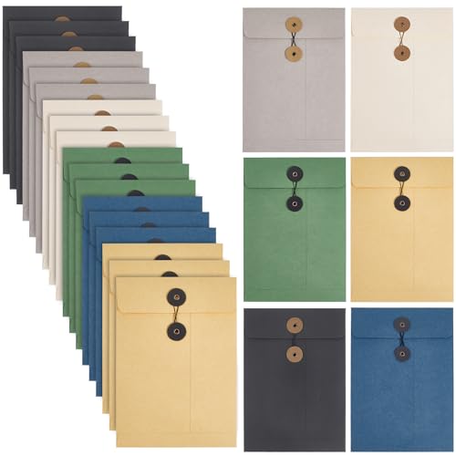 Carpetas de papel kraft A4 tamaño carta para almacenamiento de documentos y archivos