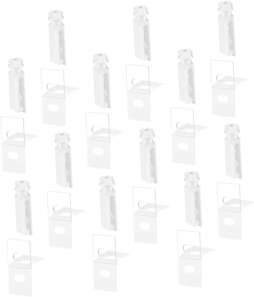 MAGICLULU 48sets Blind Repair Supplies Vertical Blind Stem Replacement Replacement Slats