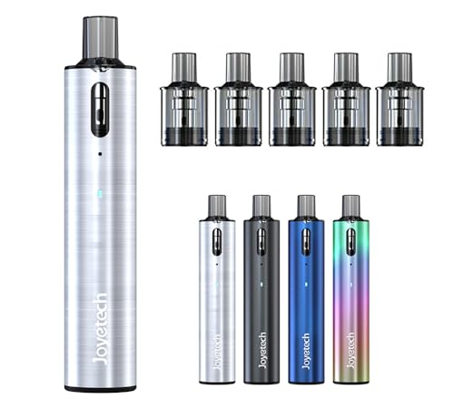 �W���C�e�b�N eGo Pod �X�^�[�^�[�L�b�g �{�����p �J�[�g���b�W1���y1.2��/5���z�Z�b�g �d�q�^�o�R VAPE �x�C�v �{�� (Silver)