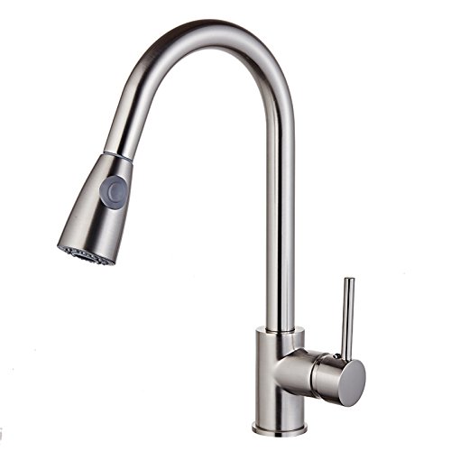 Robinet de cuisine extractible pour simplifier la vaisselle et le nettoyage de votre évier