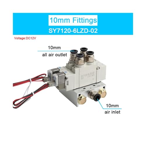 SY7120-3LZD-02 embase de distribution pneumatique compacte à faible usure - 3