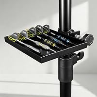 Turnart Dartständer für Dartscheibe Ständer,Dart Ständer Dart Zubehör für Dartscheibe Elektronisch,106-200 cm Heavy Dartständer 3.7KG Dartboard Ständer – Ansicht 2
