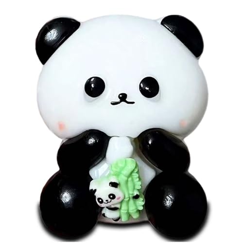 Cute Panda Taba Squishy, Animals Sensory Toys, Panda FuFu Squishy Toys Stress Balls for Kids Adults, Kawaii Taba Squishies, Stress Ball Squeeze Toys,, Easter Basket Stuffers