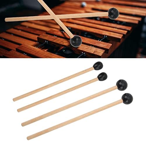 Tongue Drum Mallets,Rubber Xylophone Sticks Percussion Sticks Hammer for Glockenspiel Xylophone Chime Woodblock and Bells for Meditation Yoga Musical Education Best Gift for Adult Kids(L) 3 418GFeOknCL. AC