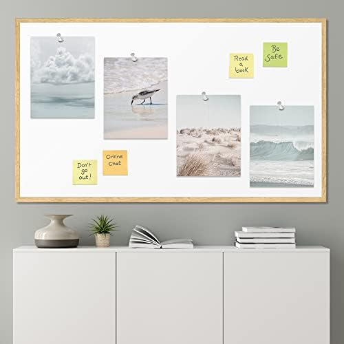 SIGNWIN Poster Bathroom Decor 11"x14"x 4, Wall Art Room Decor Multicolor for Living Room, Bedroom, Office White Nautical Ocean Sea Beach Grass Seagull Landscape Nature Wilderness Realism Landscape — view 3