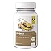 Produktbild Raab Vitalfood Bio Ingwer-Kapseln, 80 Stück, ohne Zusätze, mit ätherischen Ölen, vegan, glutenfrei, Gingerol, Ingwerpulver, schonend verarbeitet, 32 g