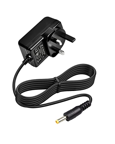 Replacement Portable DVD Player 12V Mains Adaptor Power Supply Charger for 7-10 Inch Bush, Goodmans, LG, Nextbase, Philips, Panasonic, Sony, UEME, DBPower PDVD
