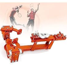 NYMFEA Badminton Racket String Machine, Racket Stringing Machine, 6-Point Fixed 60lb Badminton String Machine/Digital Display, Squash, Tennis or Badminton Rackets