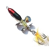 Verwendung: Zum Angeln Senmubery Lures Angelköder Wobbler Set, Long Casting Spinner Köder Fischköder für Zander Barsch Zander Angelköder