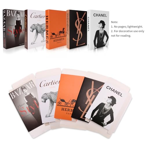 Decorative-Fake-Coffee-Table-Books-for-Home-Decor-Faux-Books-for-Decoration-Designer-Luxury-Book-Set-for-Living-Room-Office-Nightstand-Modern-Aesthetic-Decorations-5Pcs Decorative Fake Coffee Table Books for Home Decor Faux Books for Decoration Designer Luxury Book Set for Living Room Office Nightstand Modern Aesthetic Decorations 5Pcs