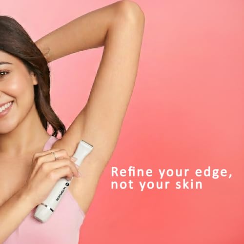 Image of Women's Trimmer 8-in-1 Rechargeable Grooming Kit | Bikini Trimmer for Woman | Face & Body Hair Removal, Underarm | Cordless, USB Charging | Gentle, Painless & Safe
