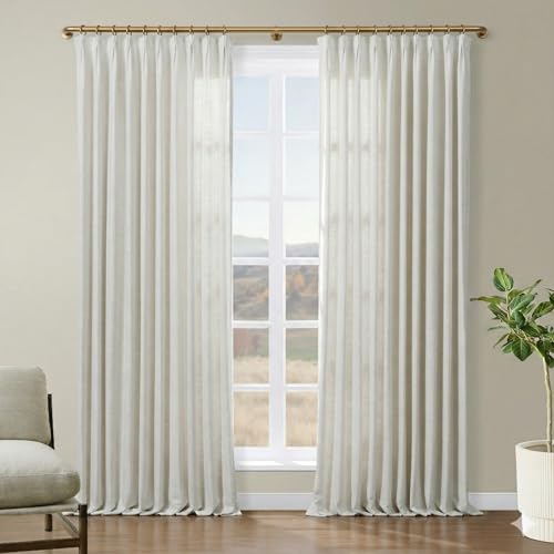 Image of TWOPAGES Burnished Brass French Return Curtain Rod 28 to 48 Inch