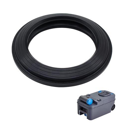 2 Stück Dichtungsringe für Kassettentoiletten kompatibel mit Thetford Kassetten Toilettentank, Abfalltank Schieberdichtung, Gummidichtung für Wohnmobil-Toilette – passend für C2, C3, C200, C250, C400