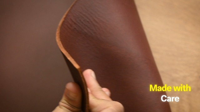 WeaverHandcraft DDM Buff Leather Sheet – Full Grain Vegetable