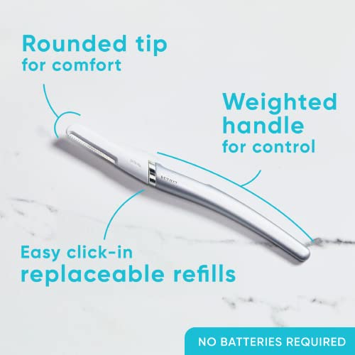 Gillette Venus Facial Razor, Exfoliating Dermaplaning Tool For Face With 2 Blade Refills, Face Razors For Women #TOP2