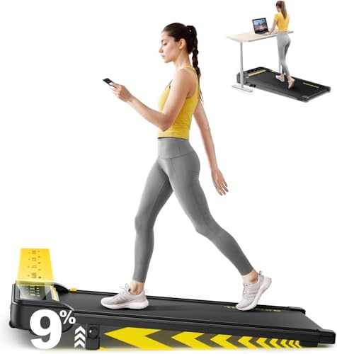 Walking Pad with Incline, Under Desk Treadmill, Portable Treadmills for Home/Office, 2.5HP Walking...