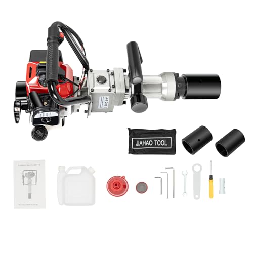 Pile Driver Hammer, 2 Stroke 32.6CC Gas Powered T Post Driver Hammer, Air Cooling Single Cylinder Gasoline Petrol Engine, Garden Fencing Tool Machine, EPA Certificated