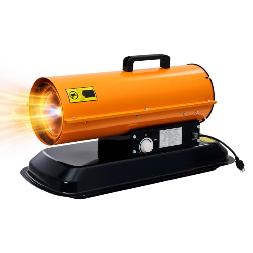 SPECRAFT 80,000 BTU Kerosene Forced Air Heater with Thermostat