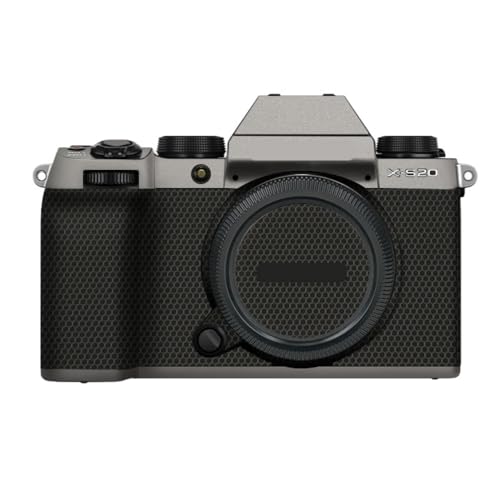 Protection Fujifilm X-S20 vinyle titane pour la photographie de voyage