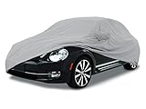 CarsCover Custom Fit 2011-2019 Volkswagen Beetle Car Cover for 5 Layer Ultrashield Waterproof VW Beetle 