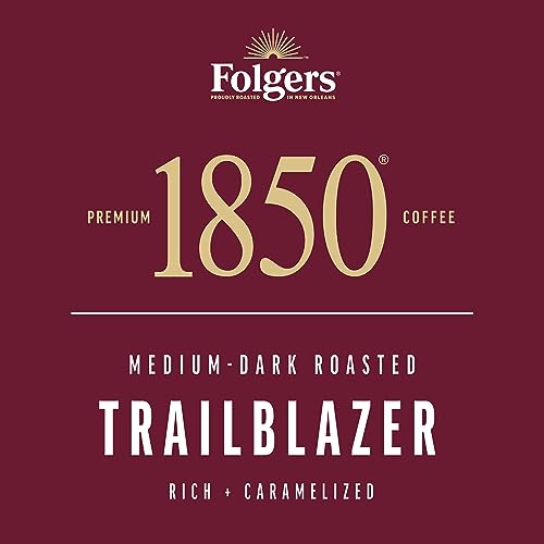 Image of 1850 Trailblazer Medium-Dark Roast Ground Coffee, 12 oz
