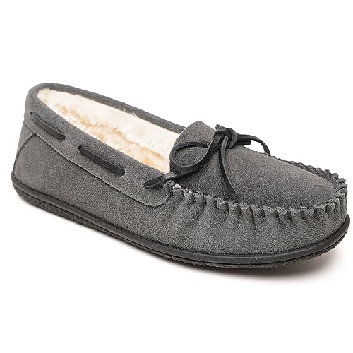 Minnetonka Camp Tie Moc Slippers