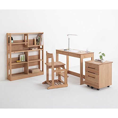 Amazon.co.jp: 学習デスクセット 学習机 ナチュラル アルダー LED